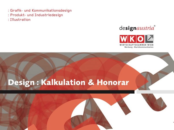 Design: Kalkulation & Honorar